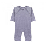 Essential Merino Wool Babygrow - Knot x Antipodes Merino (Grey)
