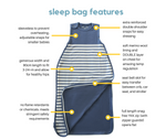 baby sleeping bag features